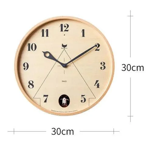 Japanese Wooden Cuckoo Wall Clock -