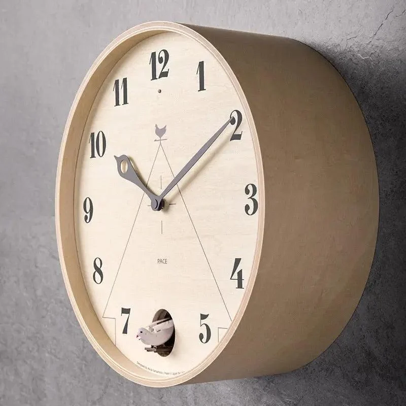Japanese Wooden Cuckoo Wall Clock -