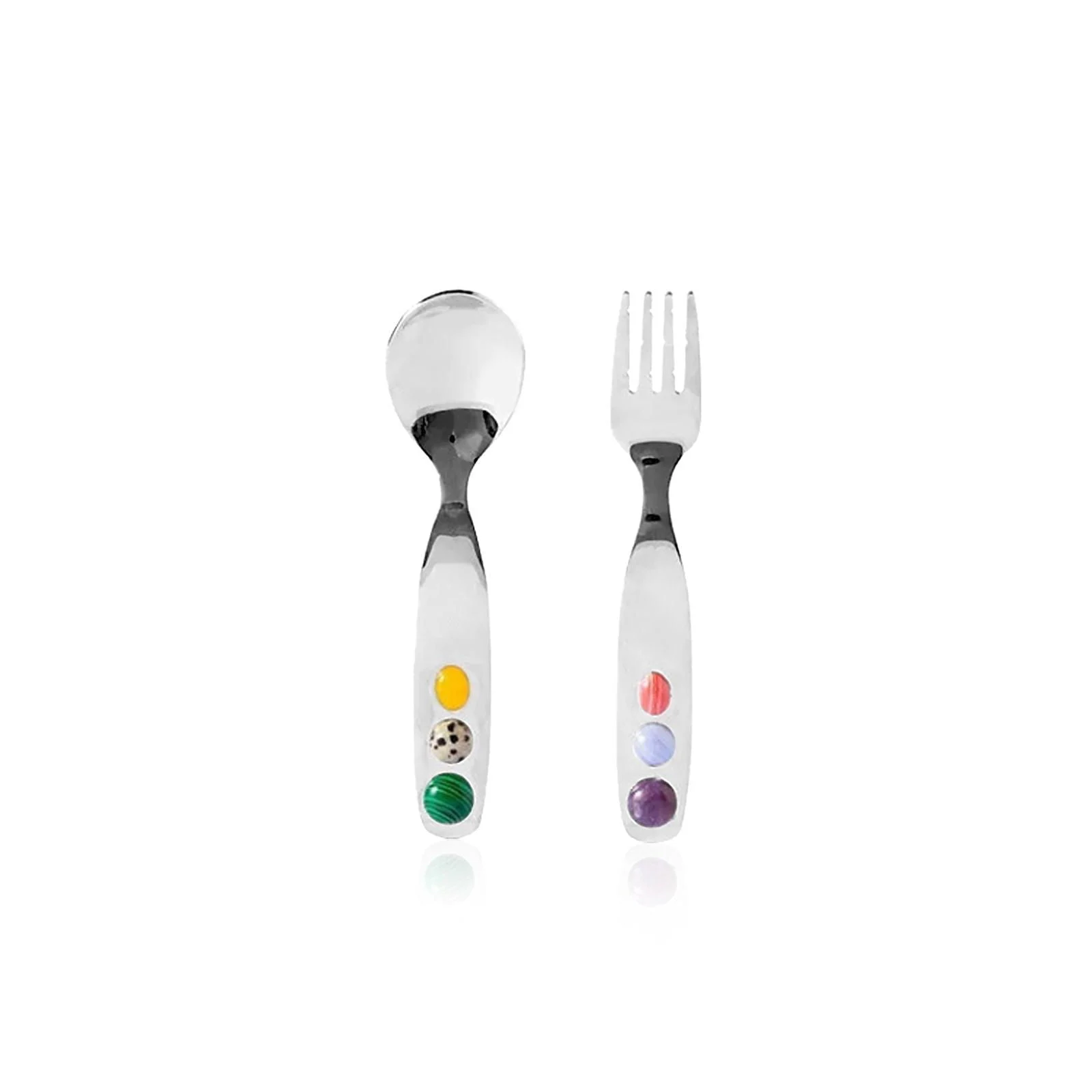 Jelly_Bean_Stainless_Steel_Dessert_Fork_Spoon_-_-4308338 Jelly Bean Stainless Steel Dessert Fork & Spoon -