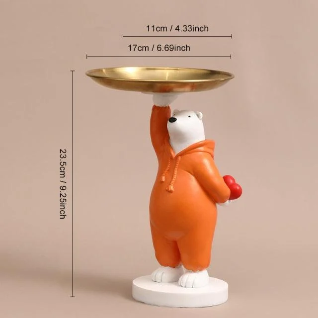 JumpsuitPolarBearTray-Homeko12 Jumpsuit Polar Bear Tray - Homeko