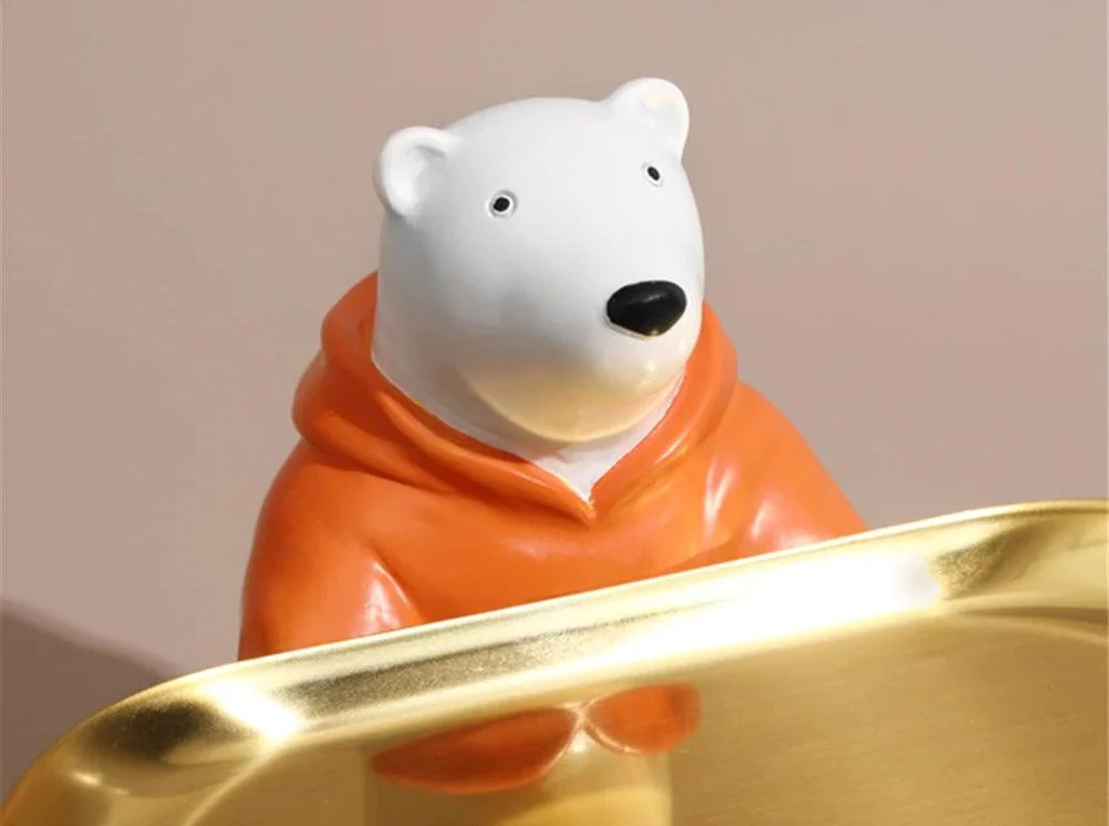 JumpsuitPolarBearTray-Homeko9 Jumpsuit Polar Bear Tray - Homeko