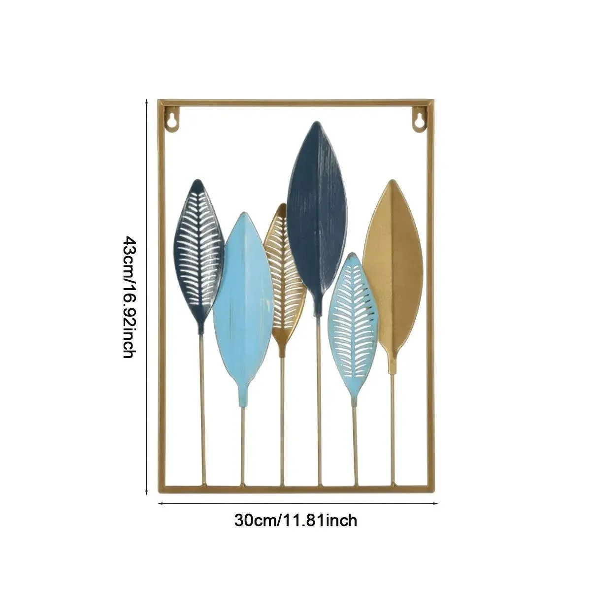 Jungle Scenery Iron Wall Frame - - #tag1#