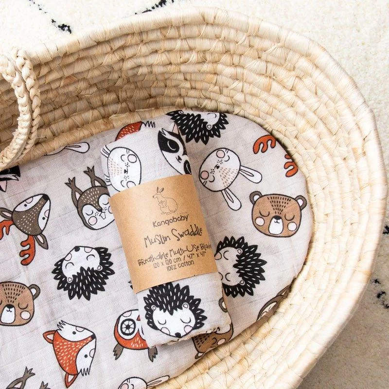 Kangobaby_100_Cotton_Muslin_Swaddle_-_-4310828 Kangobaby 100% Cotton Muslin Swaddle -