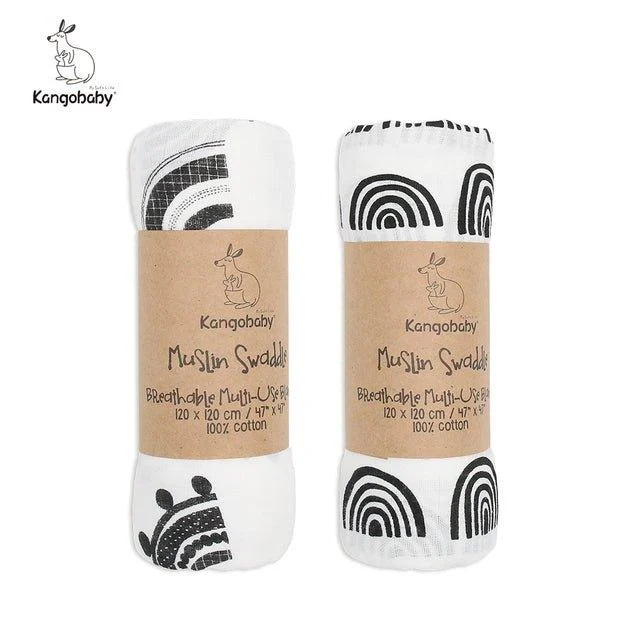 Kangobaby_100_Cotton_Muslin_Swaddle_2pk_-_-4310923 Kangobaby 100% Cotton Muslin Swaddle (2pk) -