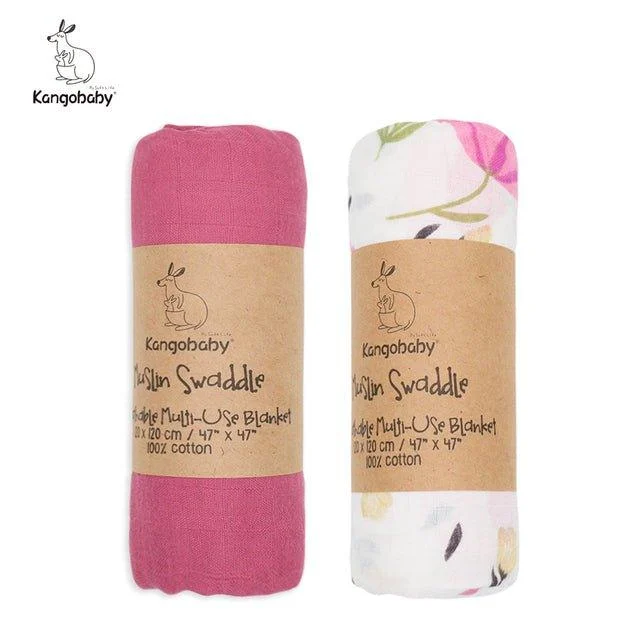 Kangobaby_100_Cotton_Muslin_Swaddle_2pk_-_-4310973 Kangobaby 100% Cotton Muslin Swaddle (2pk) -