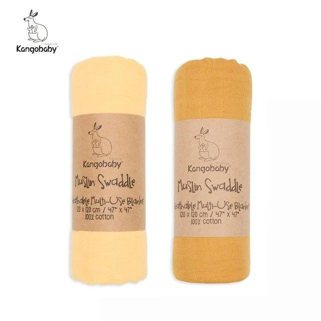 Kangobaby_100_Cotton_Muslin_Swaddle_2pk_-_-4310986 Kangobaby 100% Cotton Muslin Swaddle (2pk) -