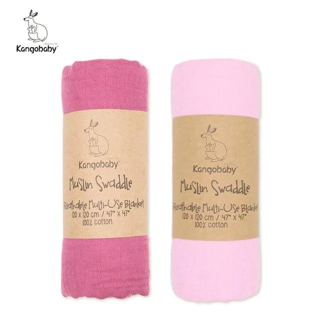 Kangobaby_100_Cotton_Muslin_Swaddle_2pk_-_-4311000 Kangobaby 100% Cotton Muslin Swaddle (2pk) -