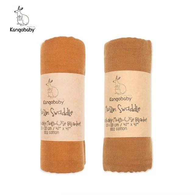 Kangobaby_100_Cotton_Muslin_Swaddle_2pk_-_-4311008 Kangobaby 100% Cotton Muslin Swaddle (2pk) -