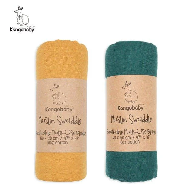 Kangobaby_100_Cotton_Muslin_Swaddle_2pk_-_-4311013 Kangobaby 100% Cotton Muslin Swaddle (2pk) -