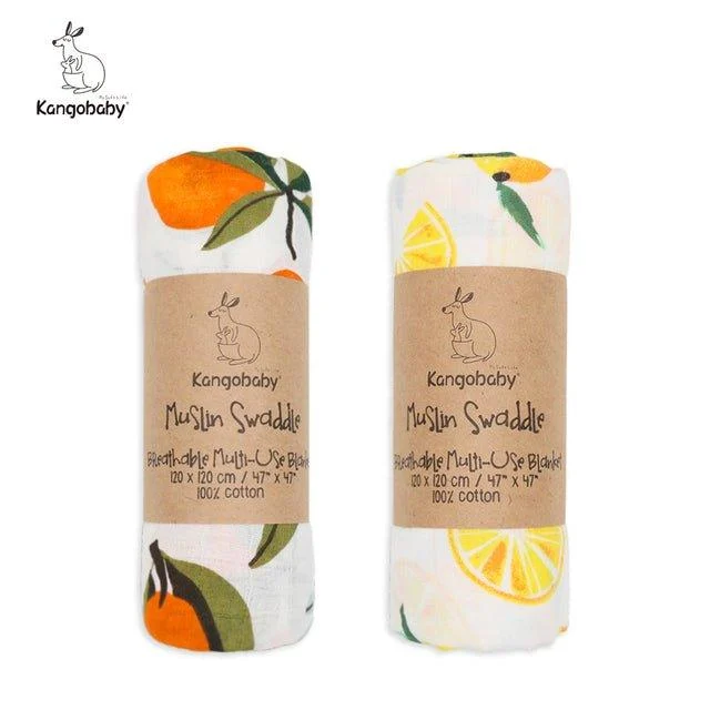 Kangobaby_100_Cotton_Muslin_Swaddle_2pk_-_-4311022 Kangobaby 100% Cotton Muslin Swaddle (2pk) -