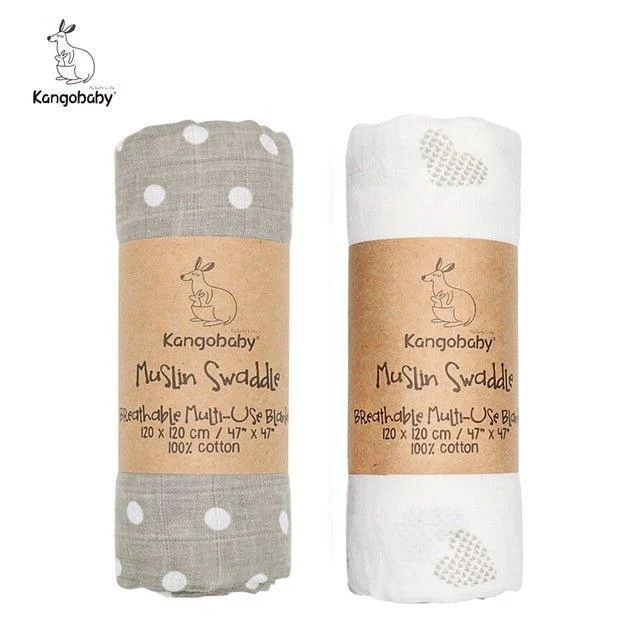 Kangobaby_100_Cotton_Muslin_Swaddle_2pk_-_-4311029 Kangobaby 100% Cotton Muslin Swaddle (2pk) -