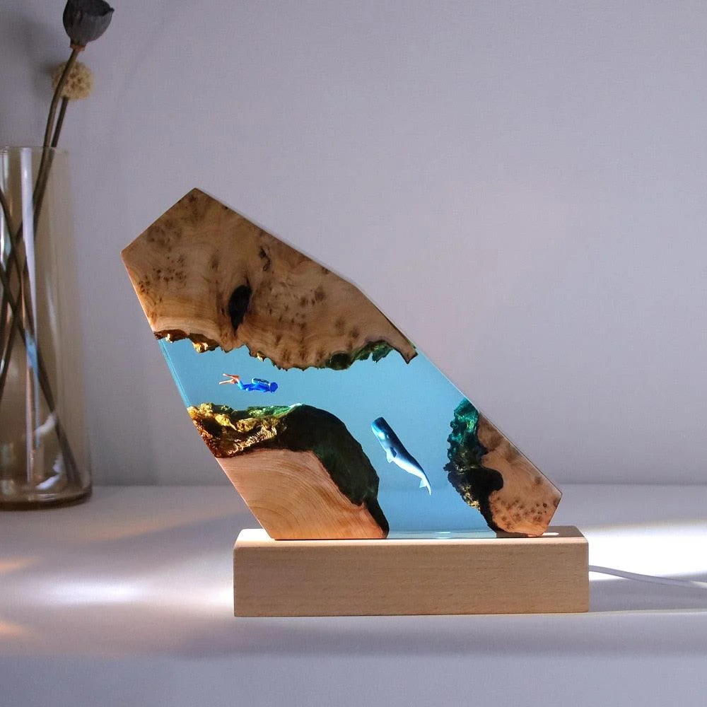 Karst_Cave_Whale_Diver_Table_Lamp_-_-4311044 Karst Cave Whale Diver Table Lamp -