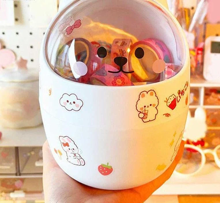 Kawaii_Bear_Mini_Desktop_Trash_Can_With_Lid_-_-4311256 Kawaii Bear Mini Desktop Trash Can With Lid -