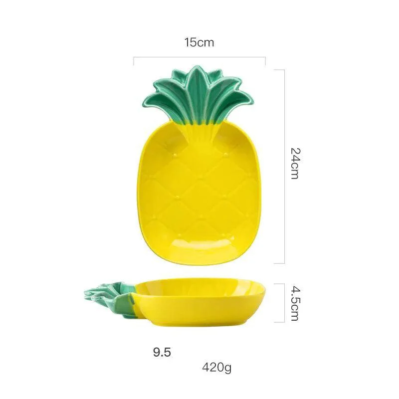 Kawaii_Ceramic_Pineapple_Plates_-_-4311317 Kawaii Ceramic Pineapple Plates -