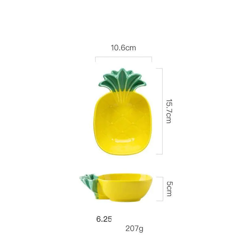 Kawaii_Ceramic_Pineapple_Plates_-_-4311323 Kawaii Ceramic Pineapple Plates -
