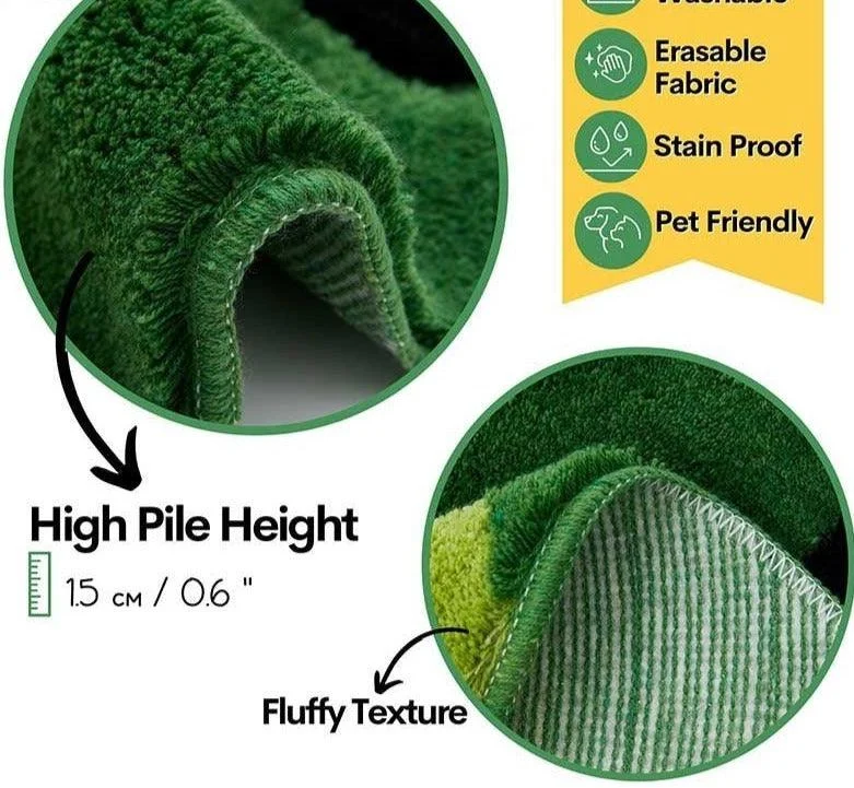 Kawaii_Non_Slip_Fluffy_Green_Frog_Rug_-_-4311546 Kawaii Non Slip Fluffy Green Frog Rug -