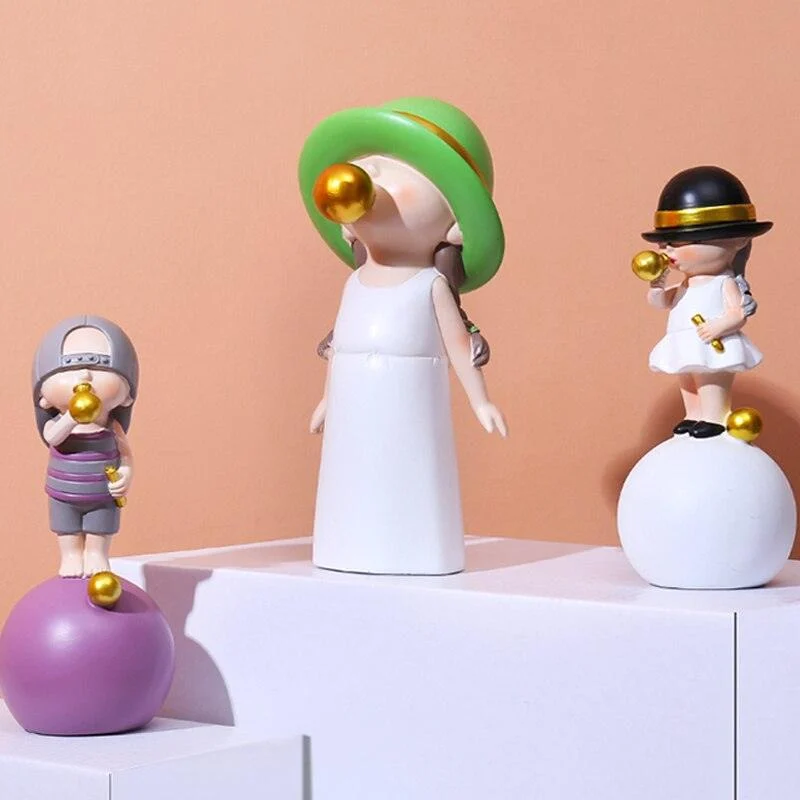 KidsWithGoldenBubbleGum-Homeko3 Kids With Golden Bubble Gum - Homeko