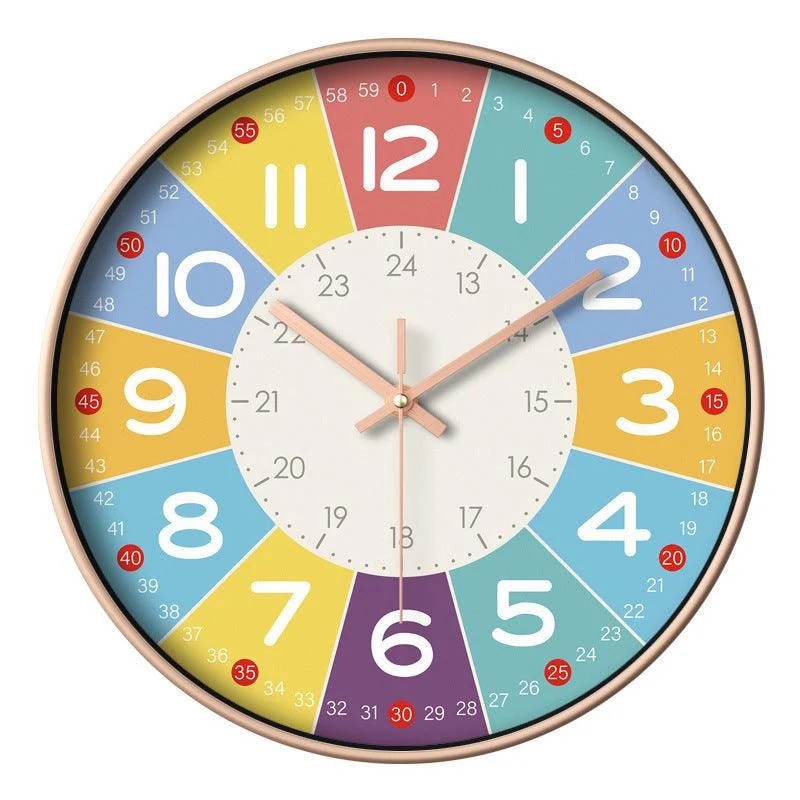 Kids_Bedroom_Nursery_Silent_Wall_Clock_12_Inches_-_-4311952 Kids Bedroom Nursery Silent Wall Clock 12 Inches -