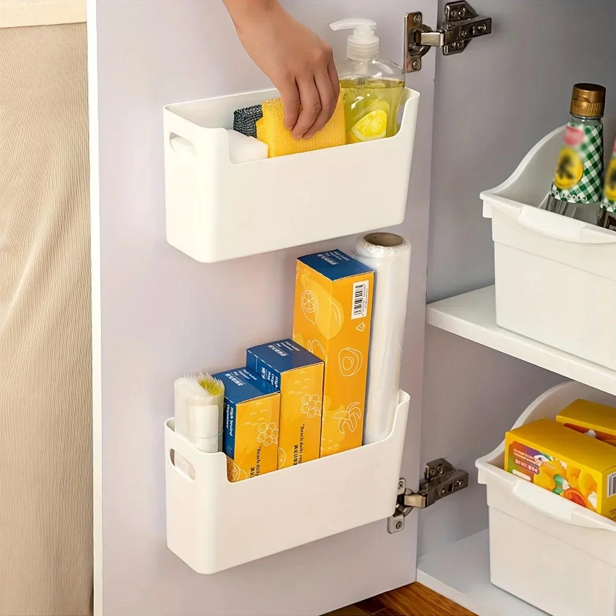 Kitchen_Wall_Mounted_Storage_Rack_-_-_tag1_-4287495 Kitchen Wall Mounted Storage Rack - - #tag1#