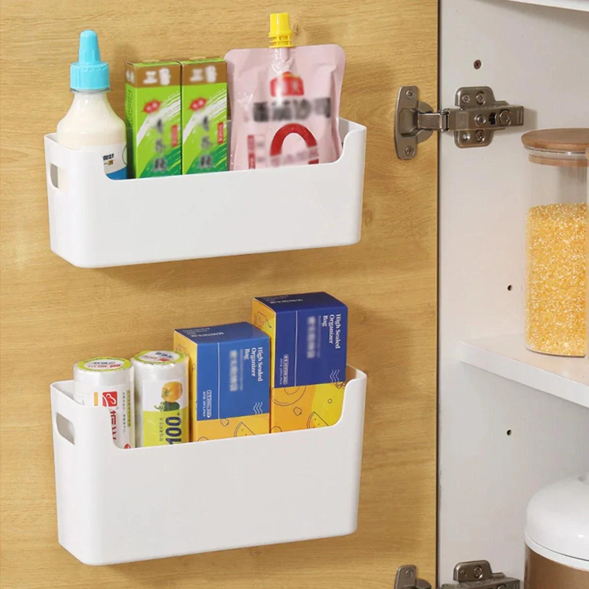 Kitchen_Wall_Mounted_Storage_Rack_-_-_tag1_-4287501 Kitchen Wall Mounted Storage Rack - - #tag1#