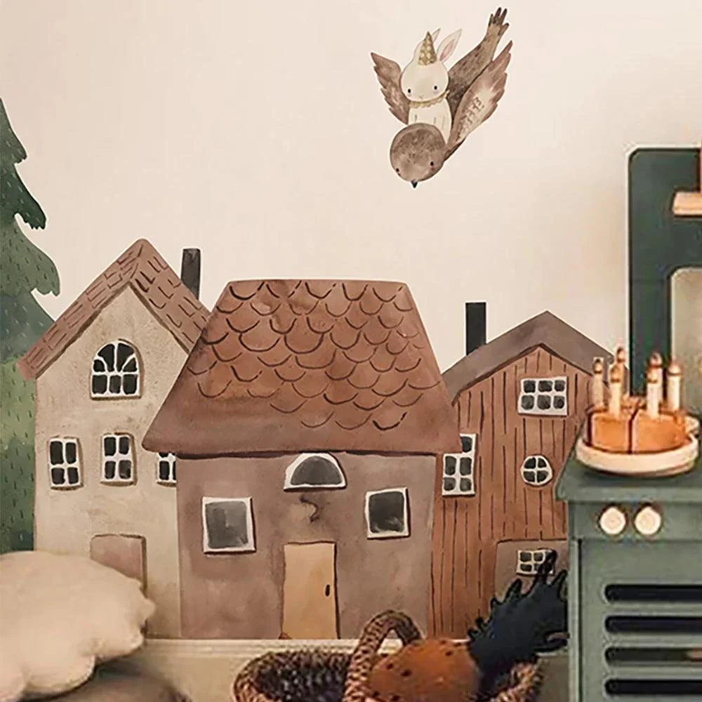 Kleine Stadsmuur Emblemen Dieren Vinyl Noordse Stijl Muurstickers Schil En Stok Voor Kinderkamer Kinderkamer Home Art.jpg 1d1b4ca3 08f2 47a1 84fb C67e3645c9d6