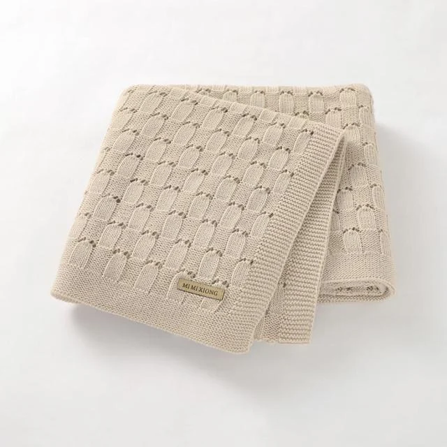 Knitted Baby Blanket -