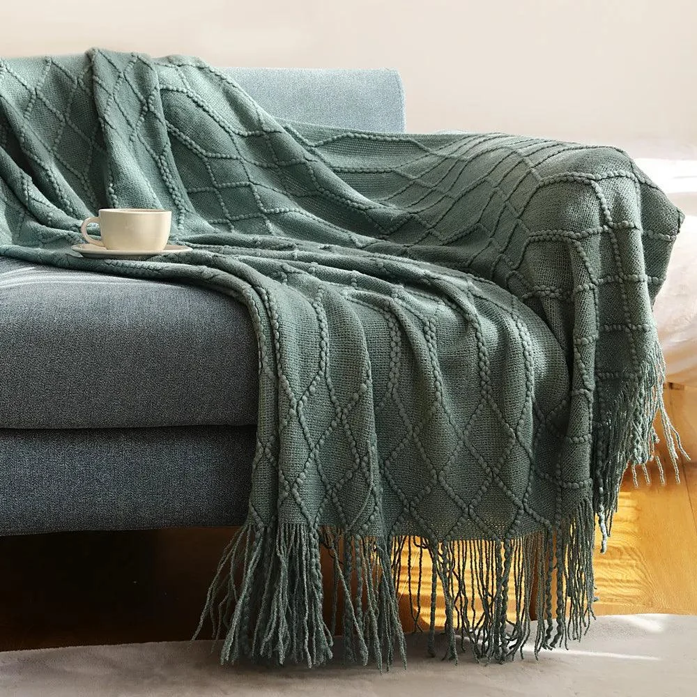 Knitted_Waffle_Blanket_Nordic_Decor_Elegance_-_-4313121 Knitted Waffle Blanket: Nordic Décor Elegance -