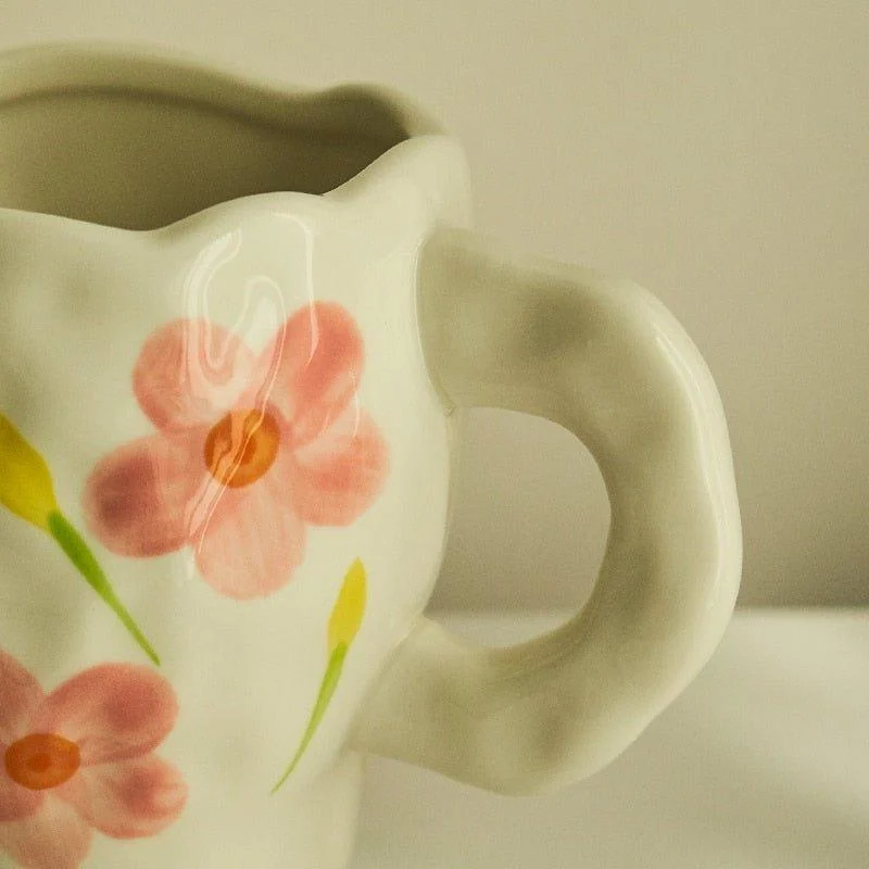 Korean Style Irregular Coffee Mug -  - #tag1#
