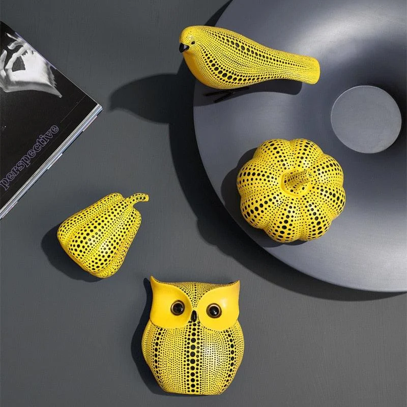 Kusama_Yayoi_Style_Pumpkin_Sculptures_-_-4314313 Kusama Yayoi Style Pumpkin Sculptures -