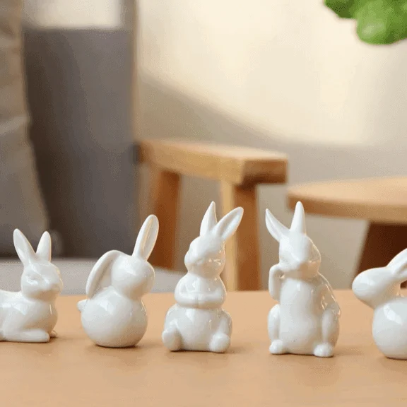 Kyotoa Rabbit Decor -