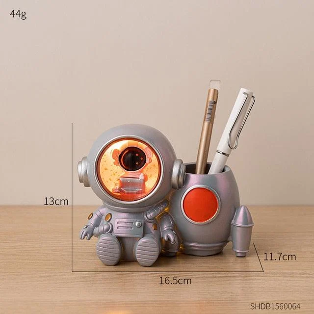 LED Astronaut Pen Holder - Homeko
