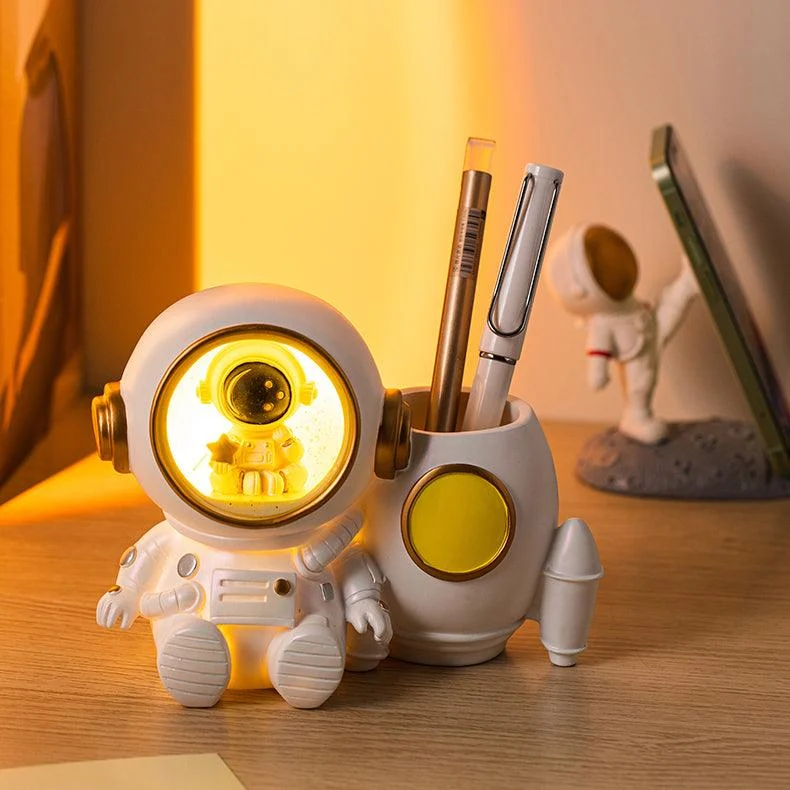 LED Astronaut Pen Holder - Homeko