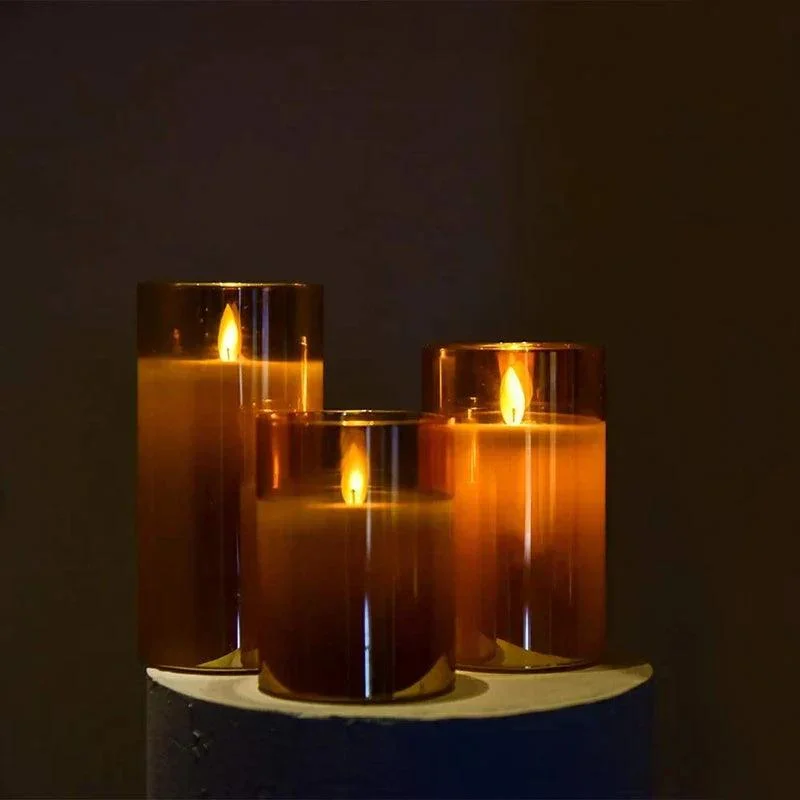 LED Candle Set - Lifelike Candle Set - - #tag1#