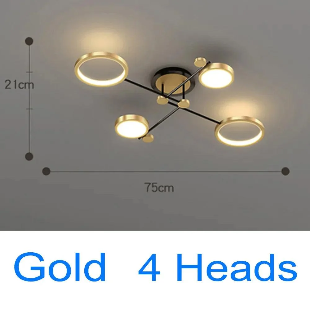 LED_Gold_Black_Pendant_Light_-_-4316769 LED Gold Black Pendant Light -