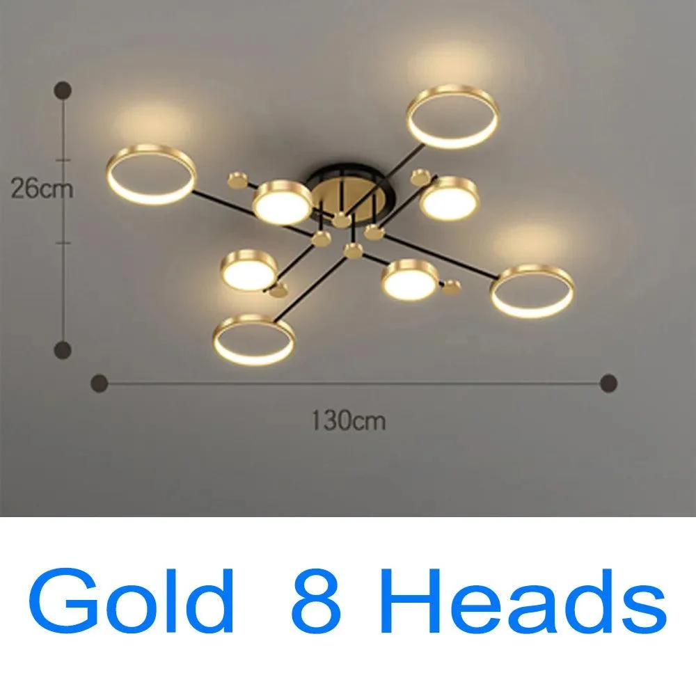 LED_Gold_Black_Pendant_Light_-_-4316785 LED Gold Black Pendant Light -