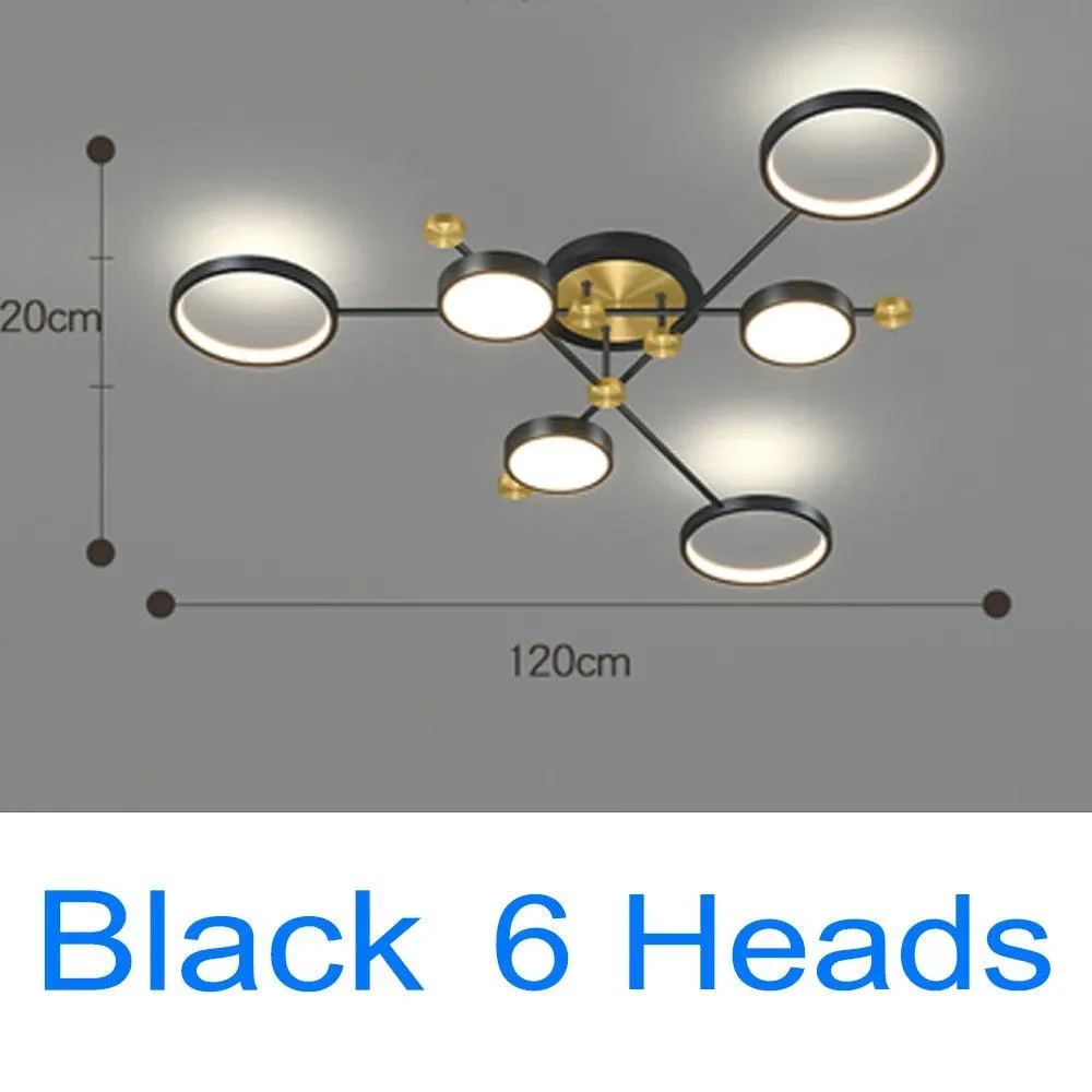 LED_Gold_Black_Pendant_Light_-_-4316791 LED Gold Black Pendant Light -