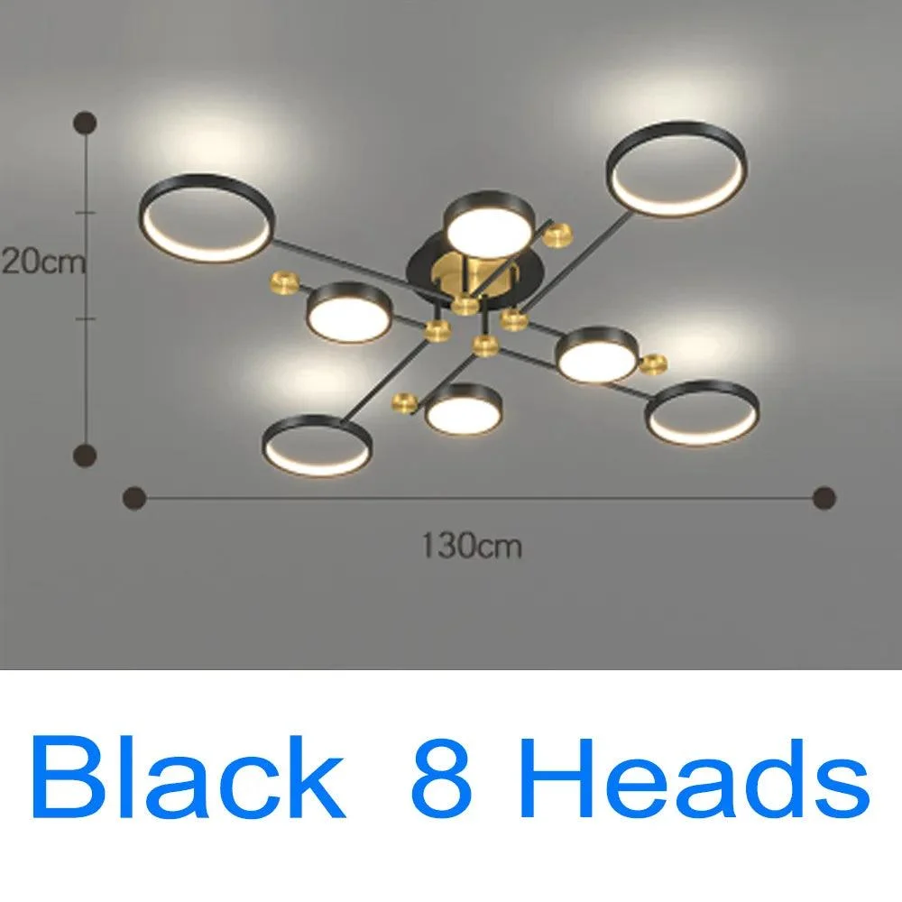 LED_Gold_Black_Pendant_Light_-_-4316798 LED Gold Black Pendant Light -