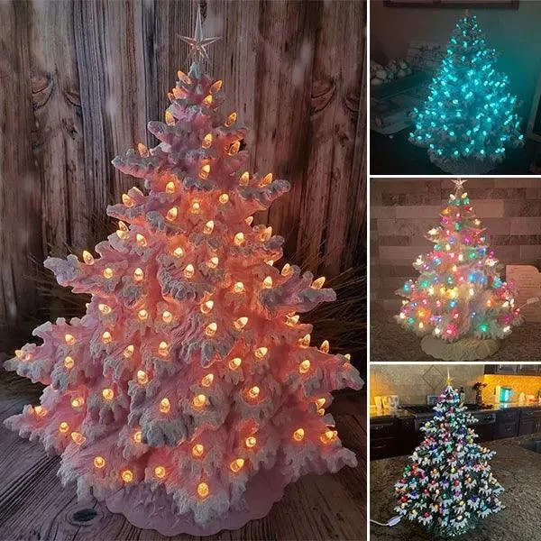 LED Lighted Christmas Tree Decor -