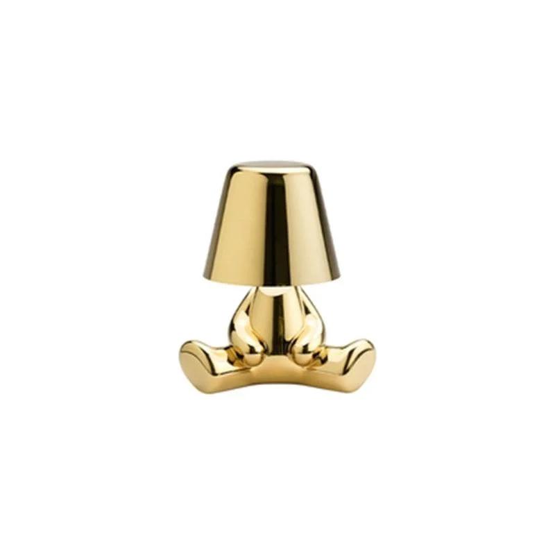 LED Little Golden Man Table Lamp -