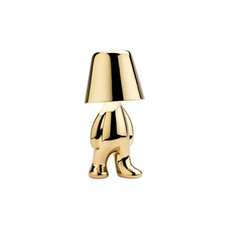 LED Little Golden Man Table Lamp -