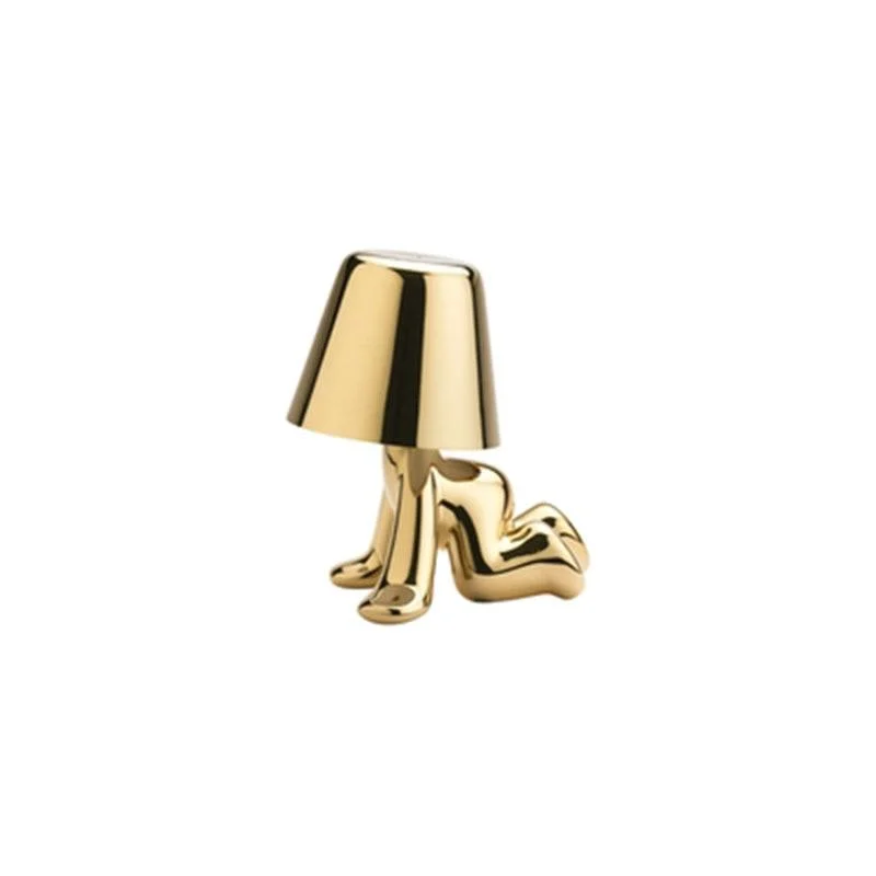 LED Little Golden Man Table Lamp -