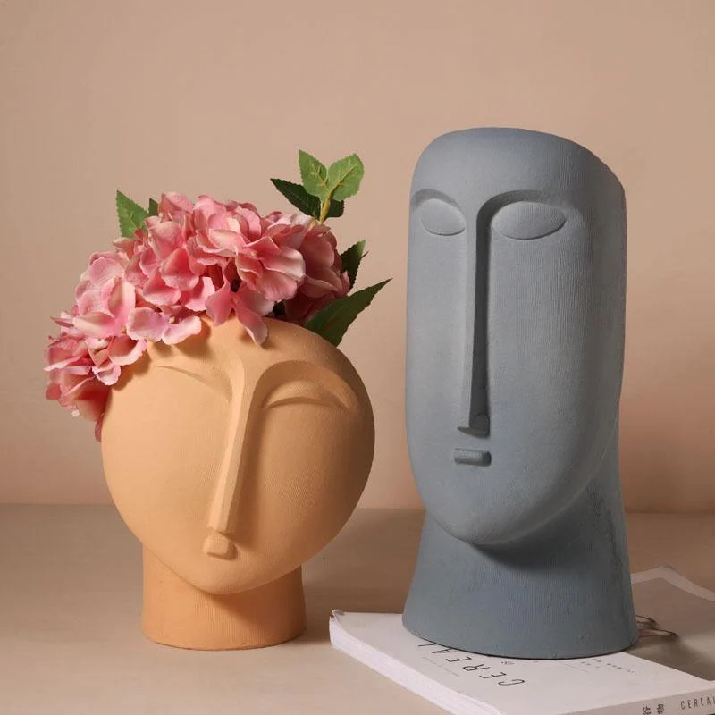 Landon_Abstract_Face_Vases_-_-4315025 Landon Abstract Face Vases -