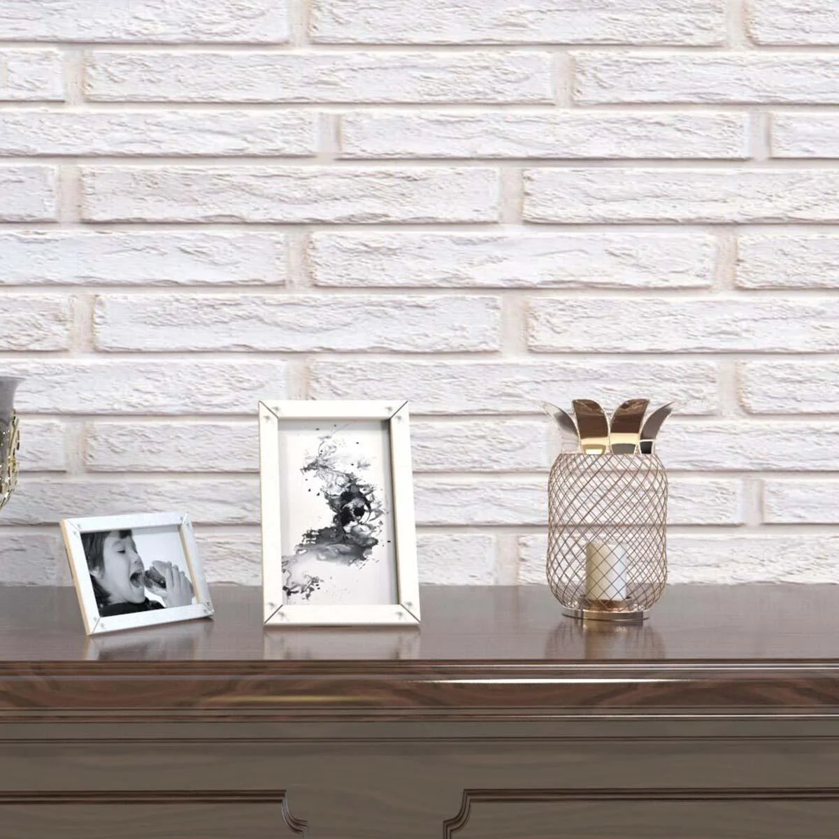 Lantern Tealight Pillar Candle Holder Stand -