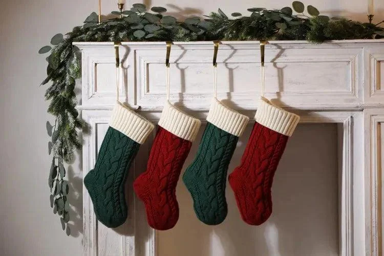 Large-Cable-Knitted-Christmas-Stocking-13-Colours-Lilly-Lula-1320 Large Cable Knitted Christmas Stocking 13 Colours Lilly Lula 1320