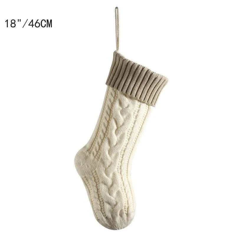 Large-Cable-Knitted-Christmas-Stocking-13-Colours-Lilly-Lula-1472 Large Cable Knitted Christmas Stocking 13 Colours Lilly Lula 1472