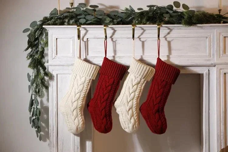 Large-Cable-Knitted-Christmas-Stocking-13-Colours-Lilly-Lula-2783 Large Cable Knitted Christmas Stocking 13 Colours Lilly Lula 2783