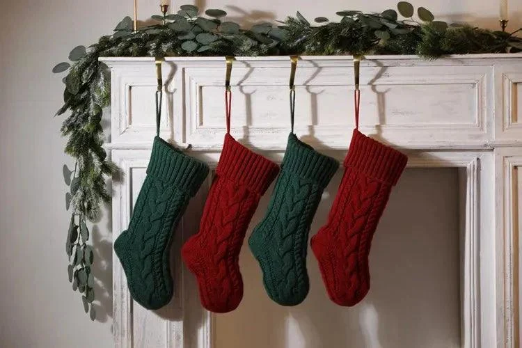 Large-Cable-Knitted-Christmas-Stocking-13-Colours-Lilly-Lula-3676 Large Cable Knitted Christmas Stocking 13 Colours Lilly Lula 3676