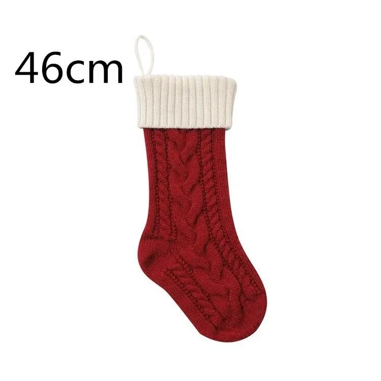 Large-Cable-Knitted-Christmas-Stocking-13-Colours-Lilly-Lula-4141 Large Cable Knitted Christmas Stocking 13 Colours Lilly Lula 4141