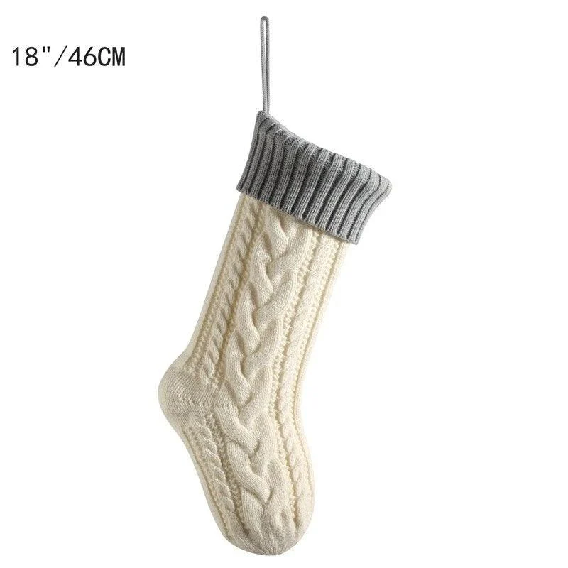 Large-Cable-Knitted-Christmas-Stocking-13-Colours-Lilly-Lula-4956 Large Cable Knitted Christmas Stocking 13 Colours Lilly Lula 4956