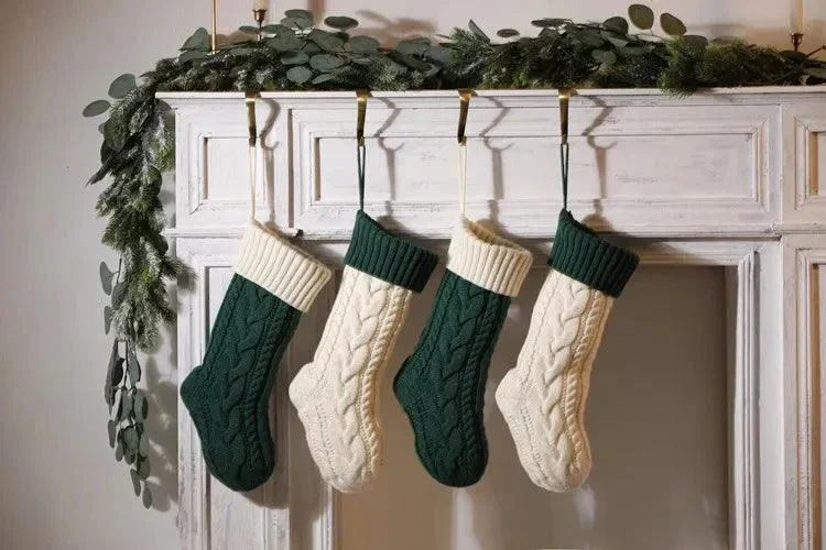 Large-Cable-Knitted-Christmas-Stocking-13-Colours-Lilly-Lula-6044 Large Cable Knitted Christmas Stocking 13 Colours Lilly Lula 6044